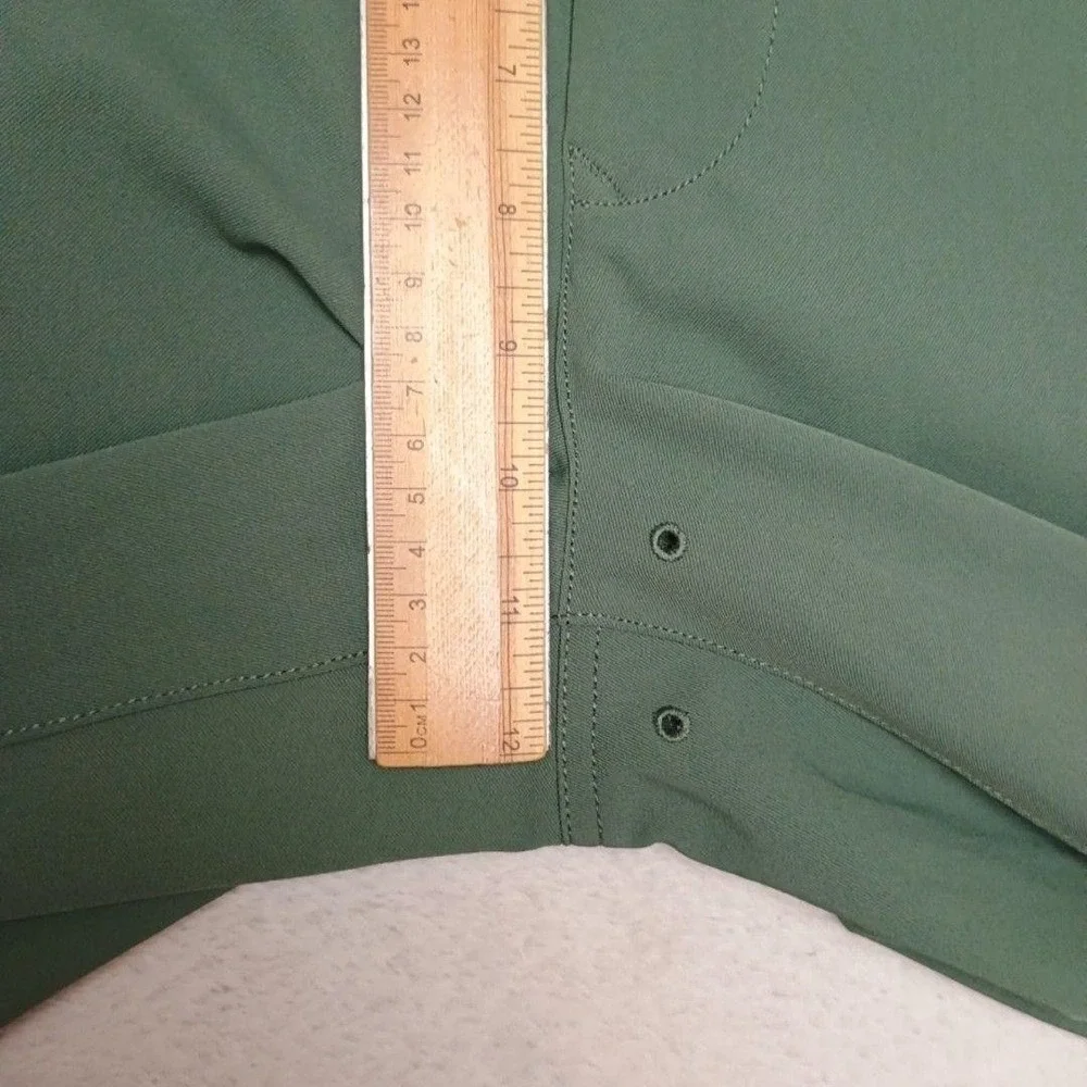 Bonobos Pants Men 35x32 Green Chino Slim Golf Highland Stretch Pockets Travel